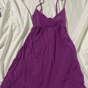 American Eagle Outfitters Purple Striped Top
